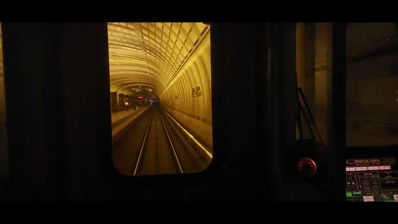 WMATA Green Line 7000 series from l'enfant plaza to Greenbelt