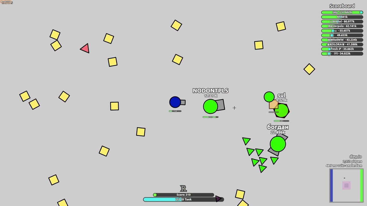 Diep.io | My best clips of 2021