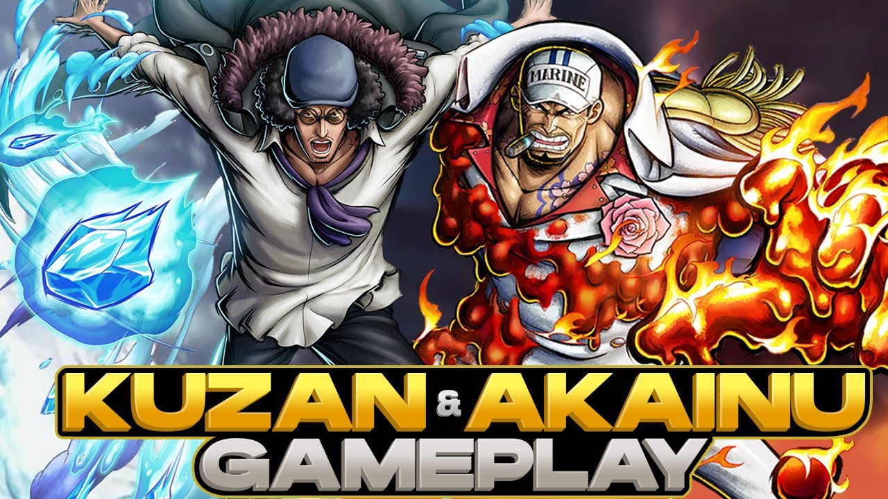 EX Kuzan & Akainu Gameplay | One Piece Bounty Rush