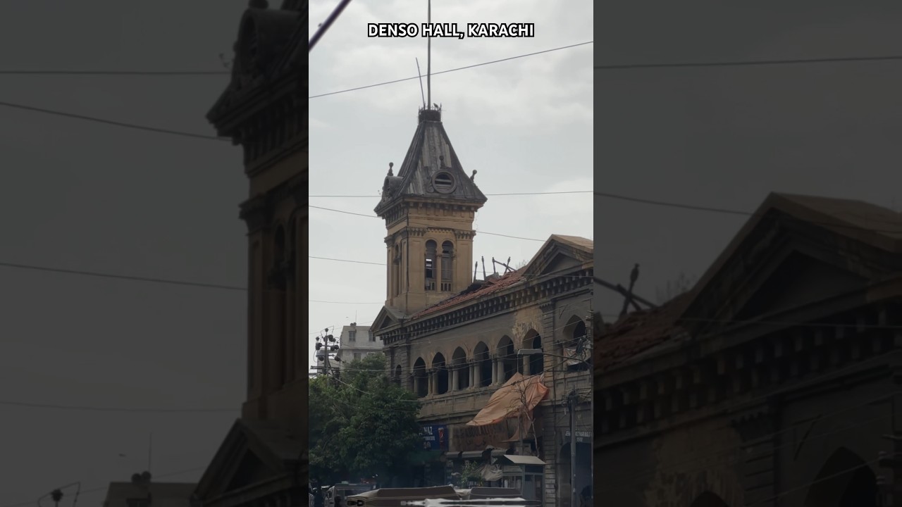 Old heritage building of saddar karachi. 