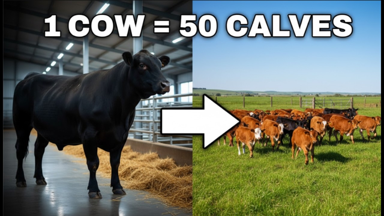 1 Super Cow = 50 Calves: The Embryo Transfer Miracle