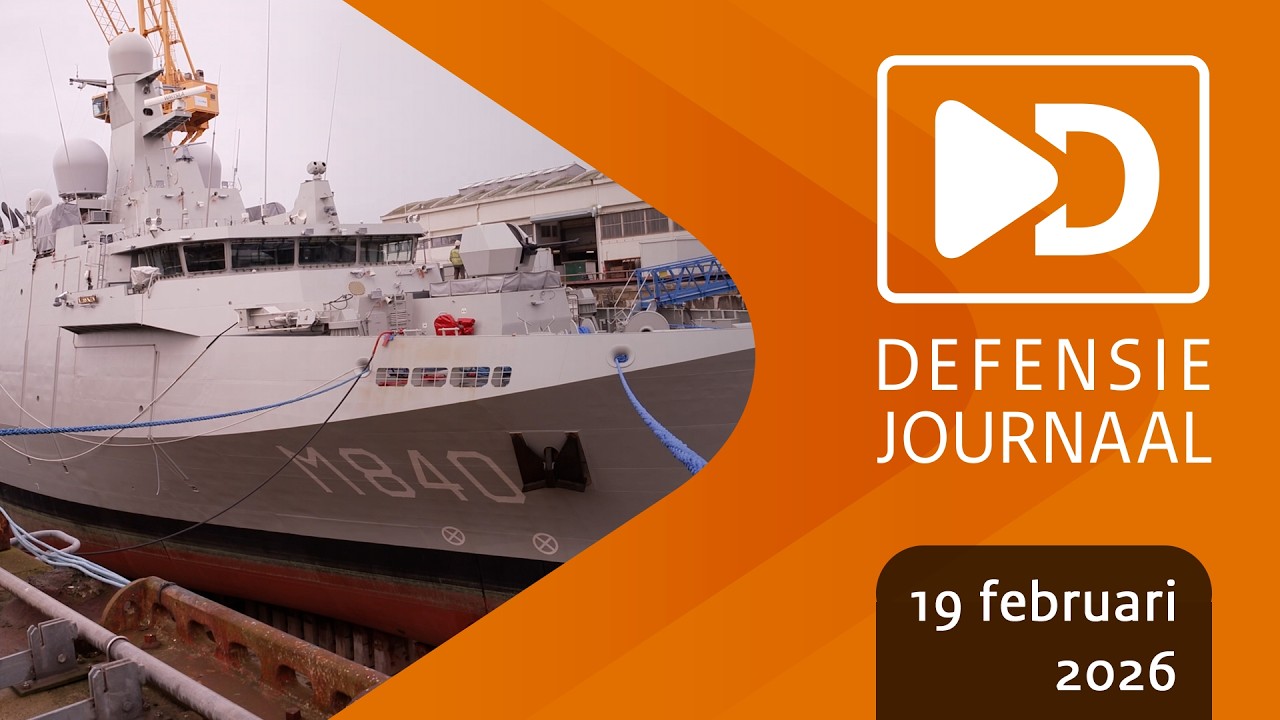 Nieuwe mijnenjager Vlissingen | 4 jaar oorlog Oekraïne | Afscheid in defensietop | Defensiejournaal
