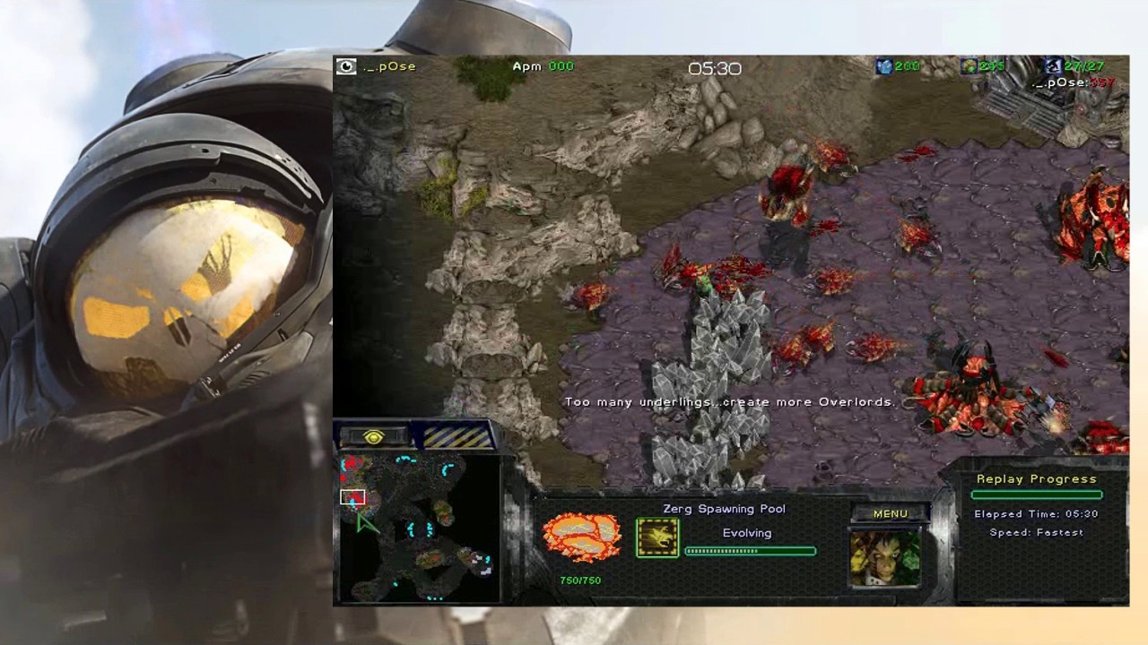 Raynor Announcer in Broodwar Just for 1.16.1