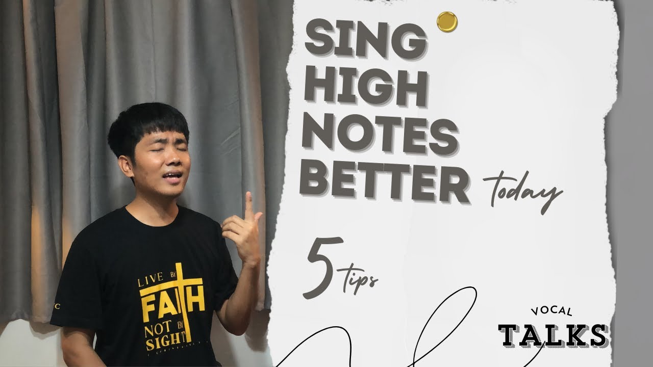 အမြင့်သံဆိုနိုင်အောင် ဒါတွေလေ့ကျင့်ထား | Sing High Notes Better With These 5 Tips