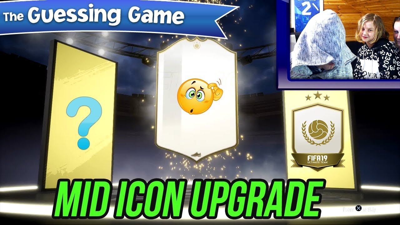 MID ICON UPGRADE FIFA 19! Quessing game gone wrong 😂