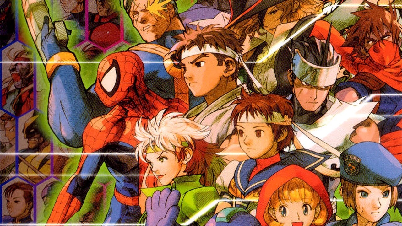 Marvel vs. Capcom 2 - Arcade Mode - PS2 Gameplay (No commentary)