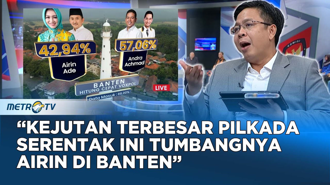 Tumbangnya Airin di Banten Kejutan Besar di Pilkada Serentak #panggungdemokrasi