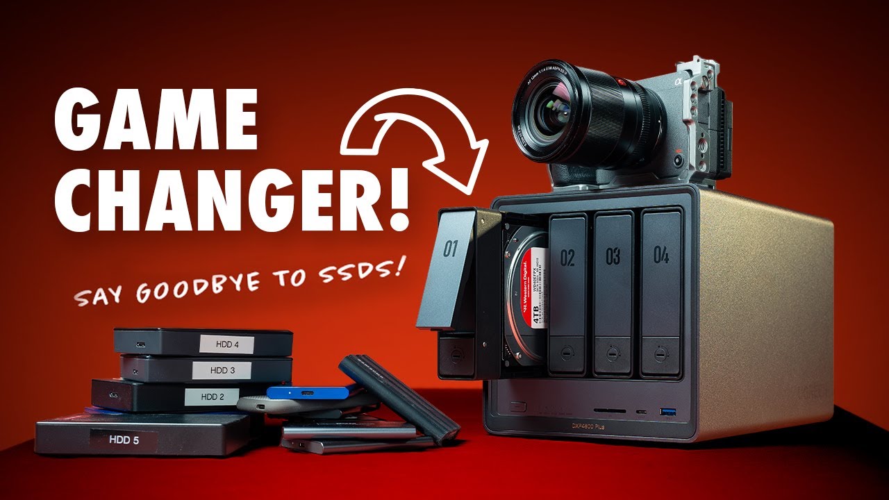 The Best Storage Setup for Video Creators! UGREEN NAS DXP4800 Plus