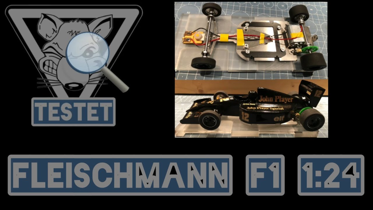 Im Test Fleischmann F1 1:24 von der Slotcar Factory / Frankenslot