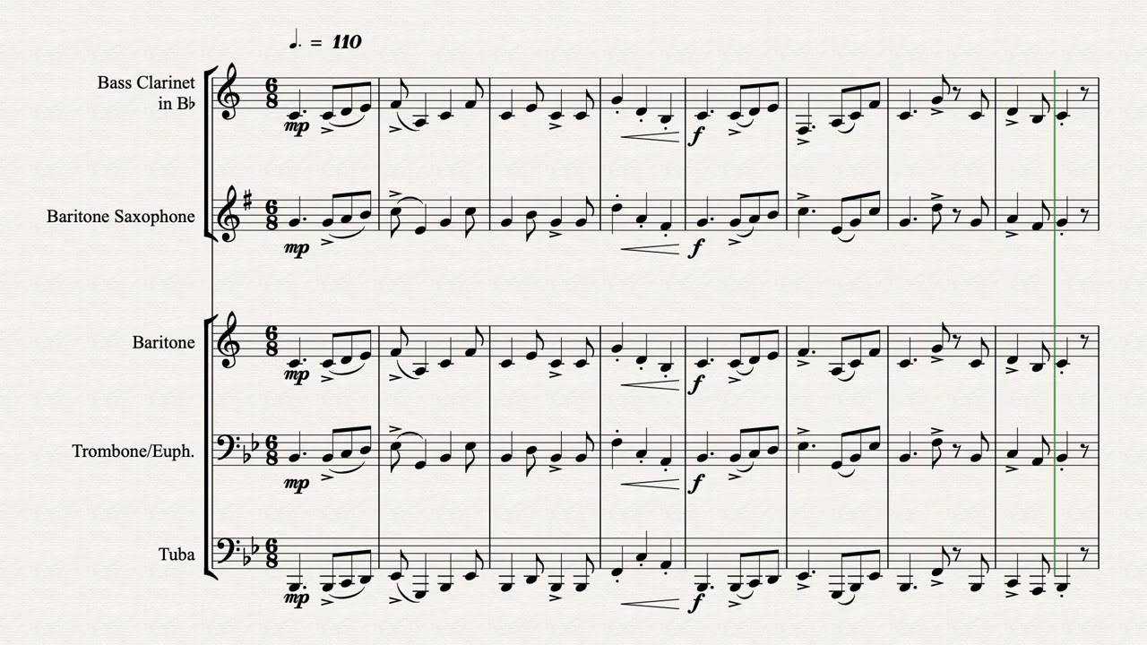 HGHS Symphonic/Jazz Band Audition 2025-6 - Lows