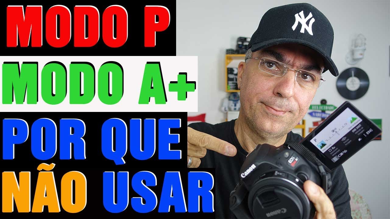 Modos P e  Modo Auto(A+) Por que vc NÃO deve usar na sua DSLR Canon SL2