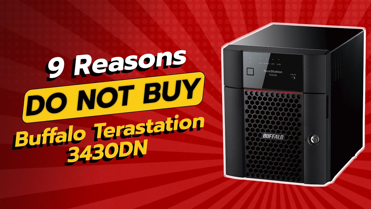 BUFFALO TeraStation 3430DN | 9 Reasons NOT to Buy! 😱