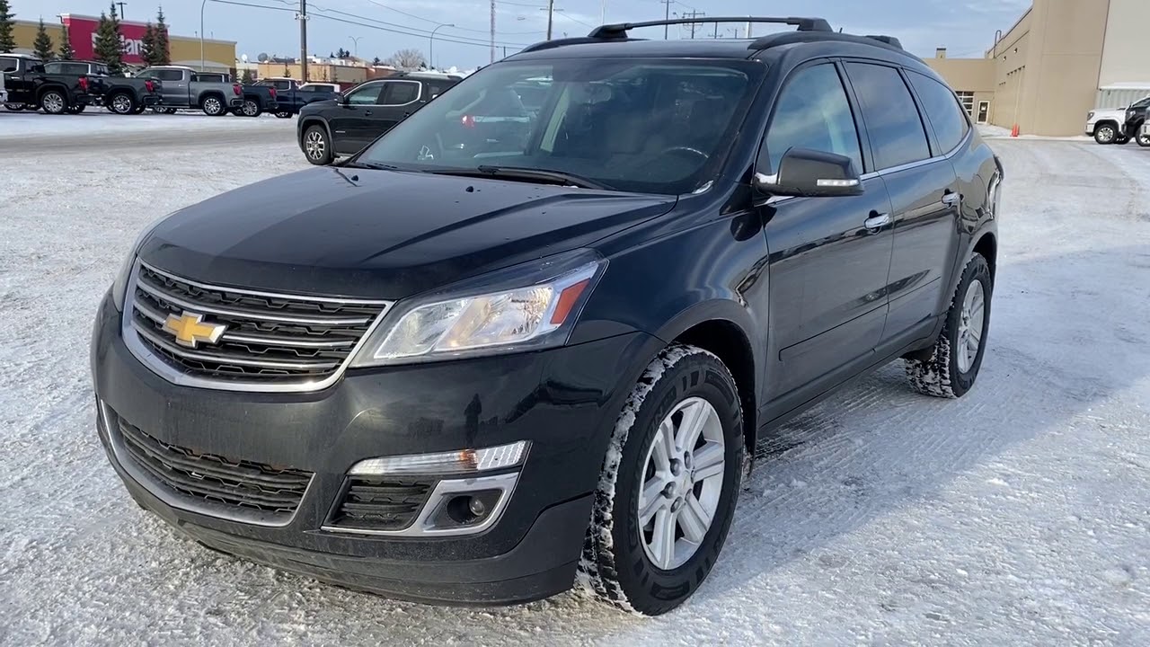Black 2014 Chevrolet Traverse 1LT Review | Western GMC Buick
