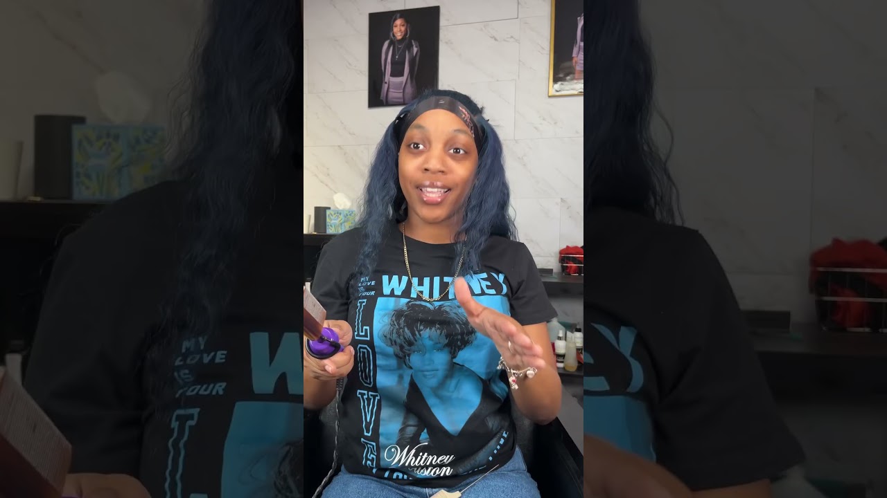 Get to know me! The face behind the brand 🤭 #smallbusiness #wigmaker #hairstylist