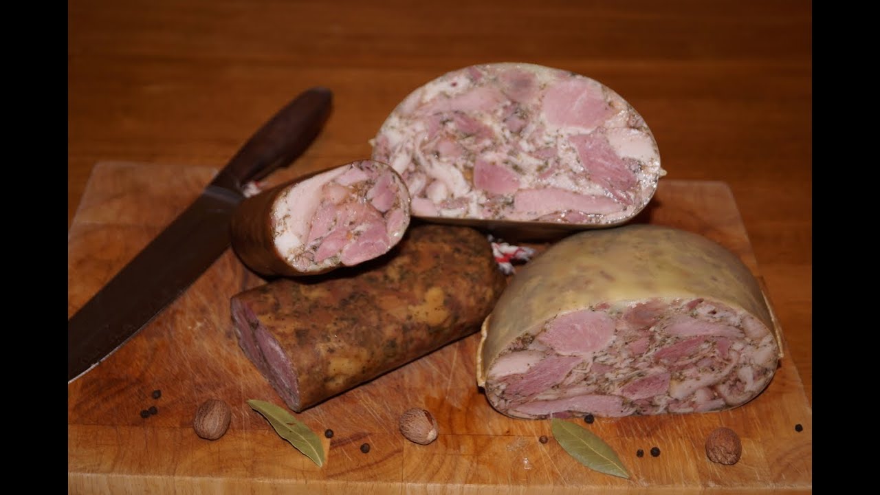 Salceson z golonek wieprzowych w osłonce tekstylnej - Cook My Life