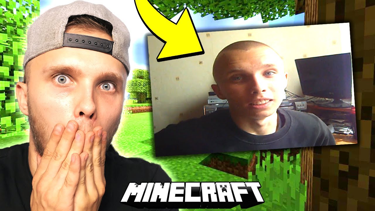 OGLĄDAM SW&Oacute;J PIERWSZY FILM Z MINECRAFT! *7 Lat temu*
