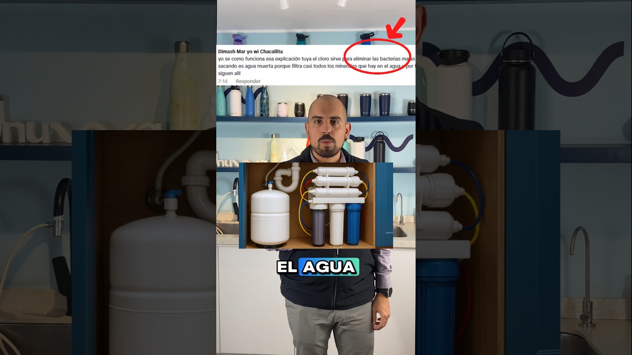 &iquest;Agua muerta con purificador?⚠️  Descubre la verdad 💧 #nuwa #filtrosdeagua #purificadordeagua