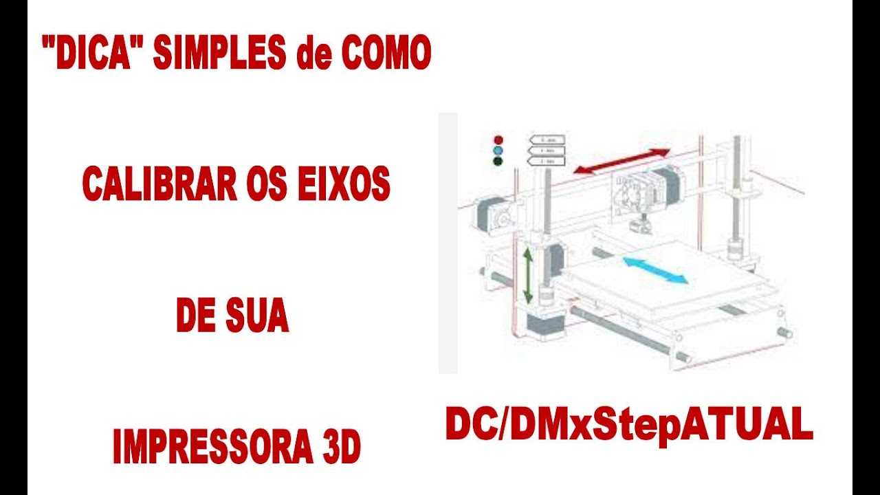 COMO CALIBRAR OS EIXOS Z NAS IMPRESSORAS 3D
