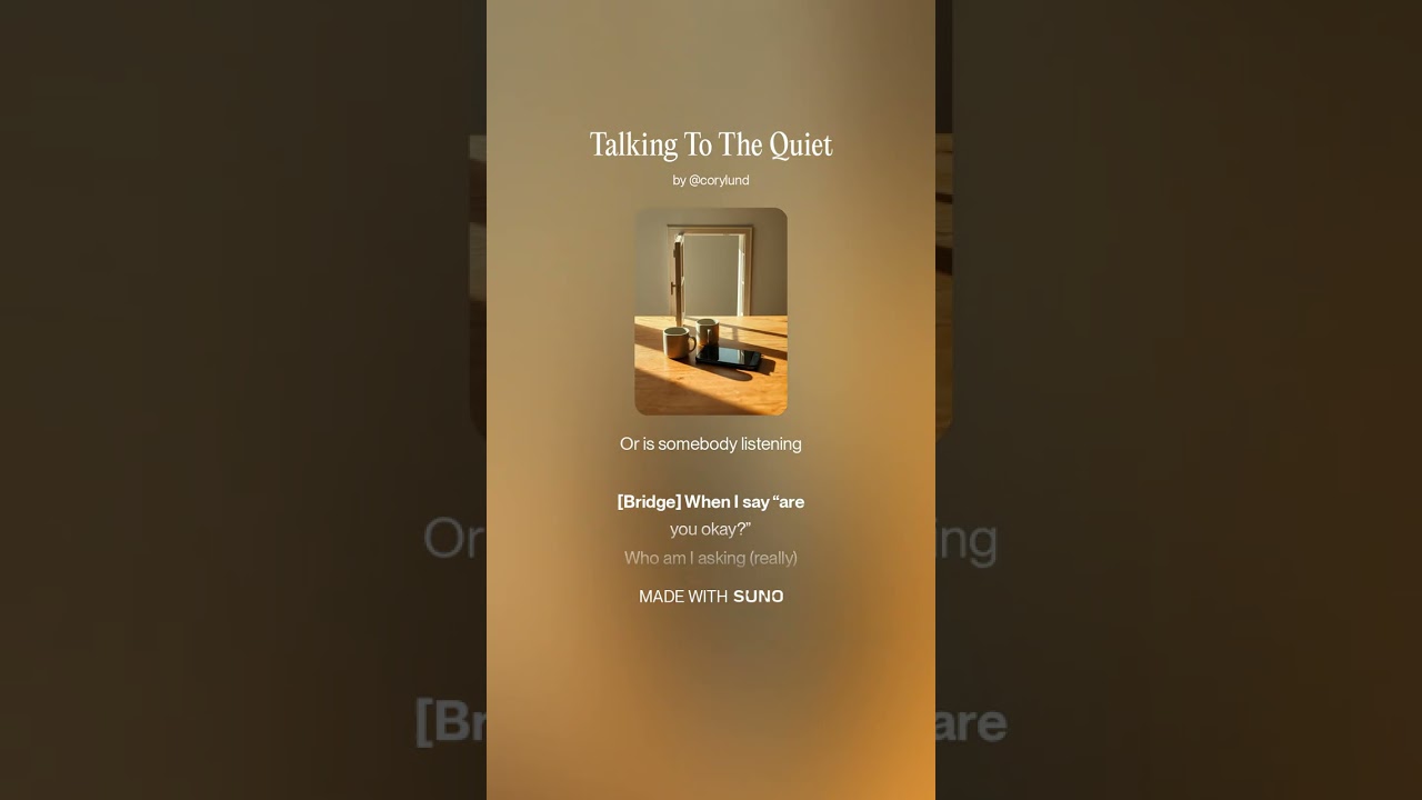 Talking To The Quiet