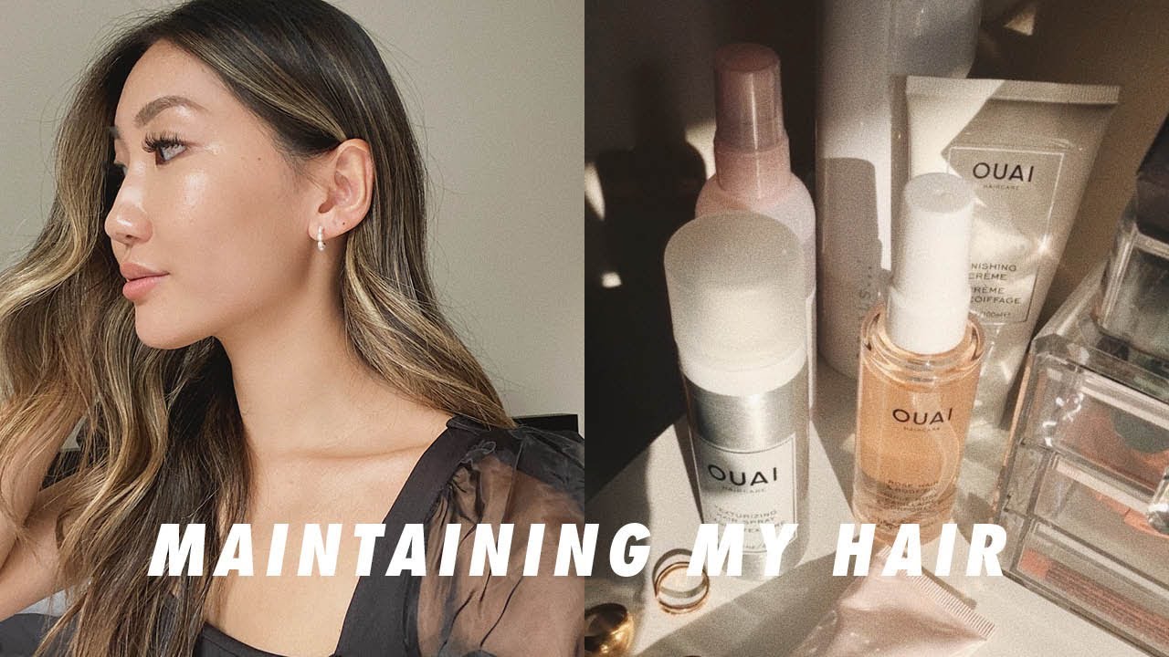 HOW I MAINTAIN BALAYAGE/FOILYAGE HAIR | my color and cut, tips, products I use