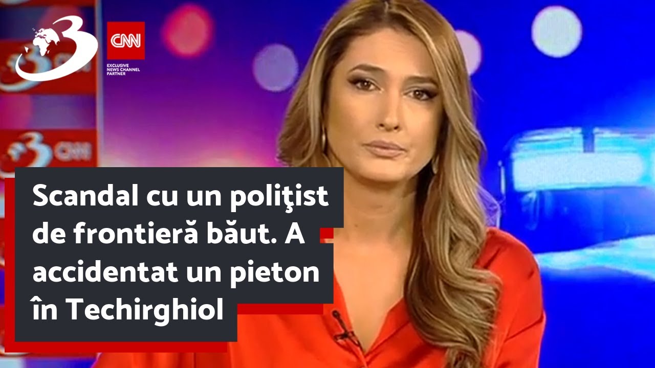 Scandal cu un poliţist de frontieră băut. A accidentat un pieton în Techirghiol
