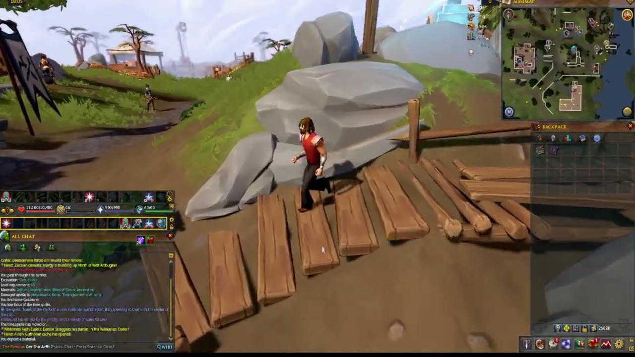 Runescape 3 Quest: Tomes of the Warlock