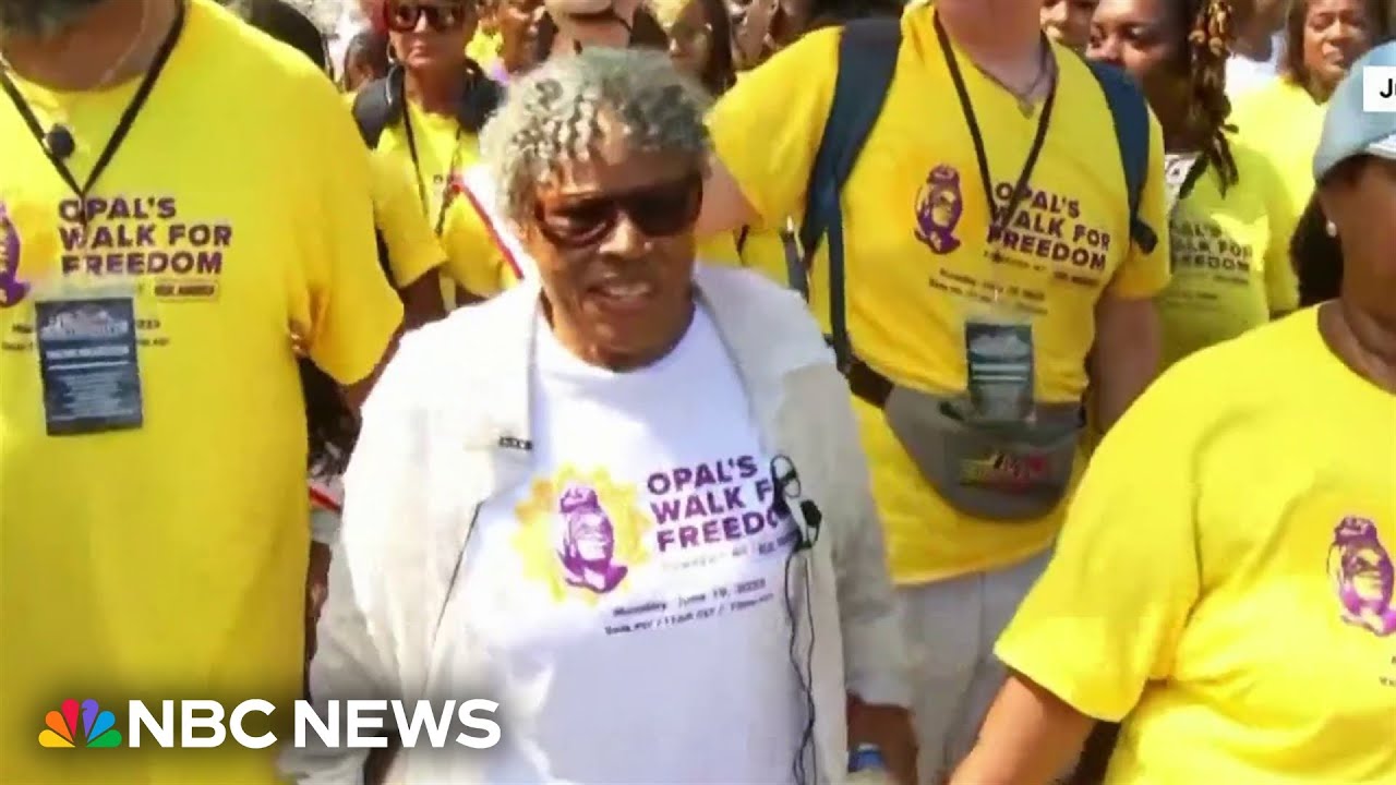 Activist Opal Lee recalls the history of Juneteenth