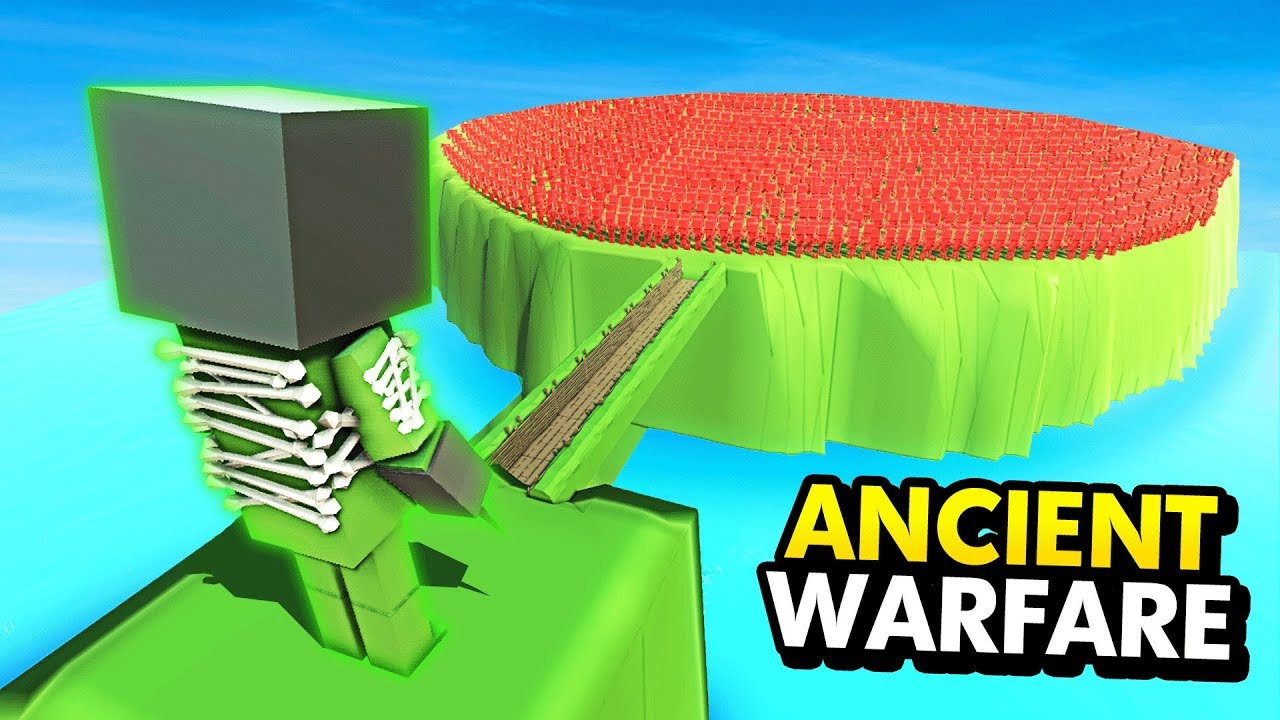 *NEW* LORD OF ZOMBIES ATTACKS HUGE ARMIES IN ANCIENT WARFARE 3 (Ancient Warfare 3 Funny Gameplay)