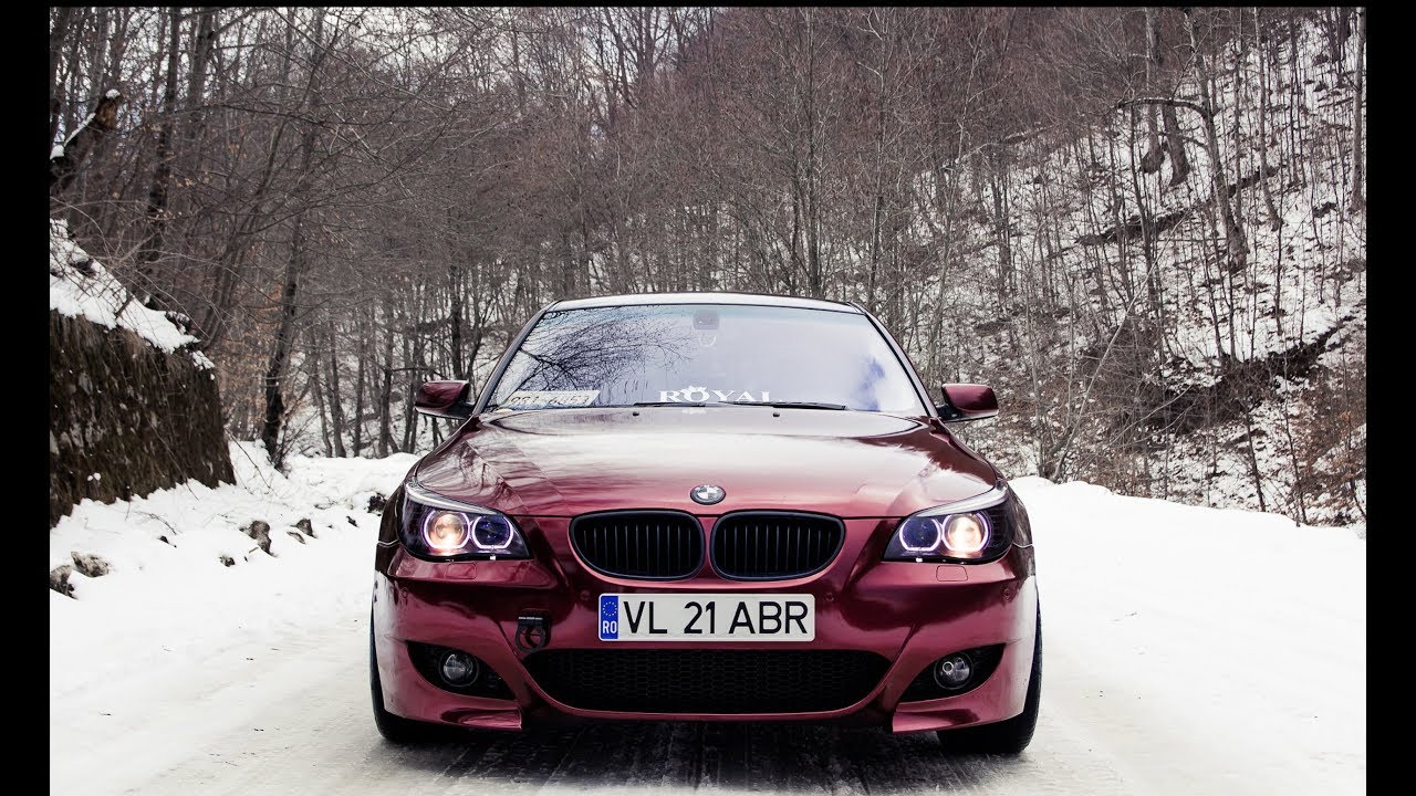 The Red Beast - BMW E60 - Winter