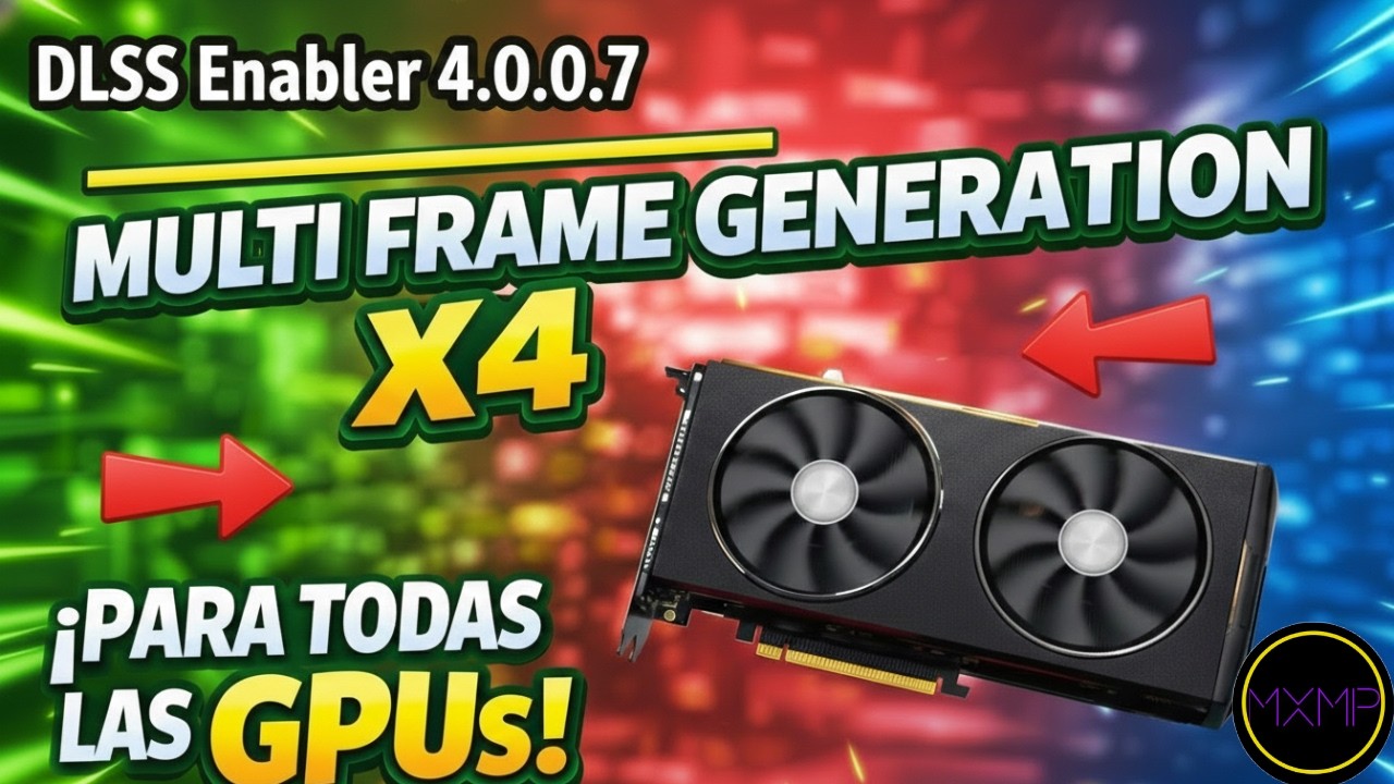 Cómo Instalar Nueva Version Multi Frame Generation x4 en Cualquier GPU
