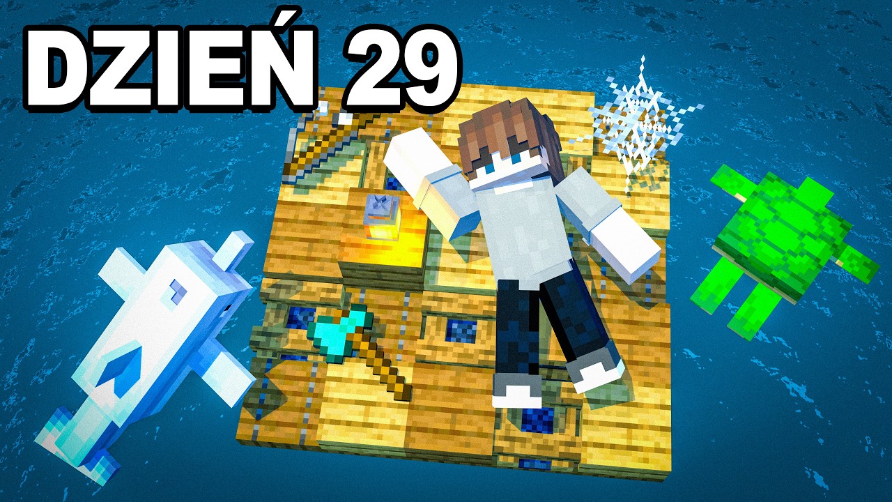 Czy Przeżyję 100 dni na Morzu w Minecraft?