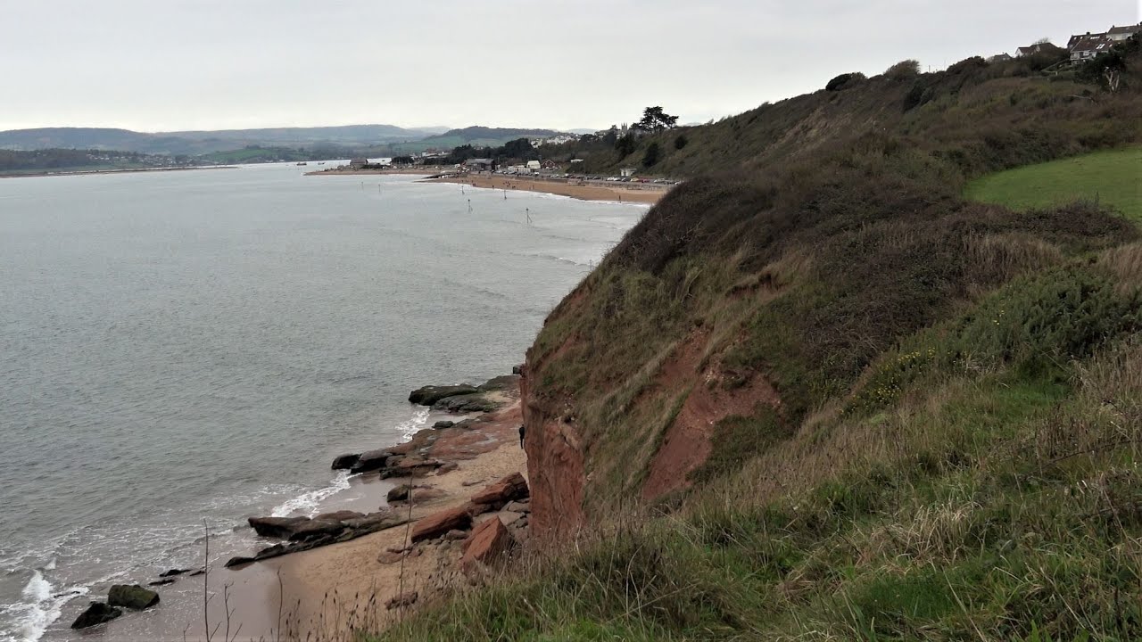 Coast Path Walks: Exmouth to Budleigh Salterton, Devon, UK.