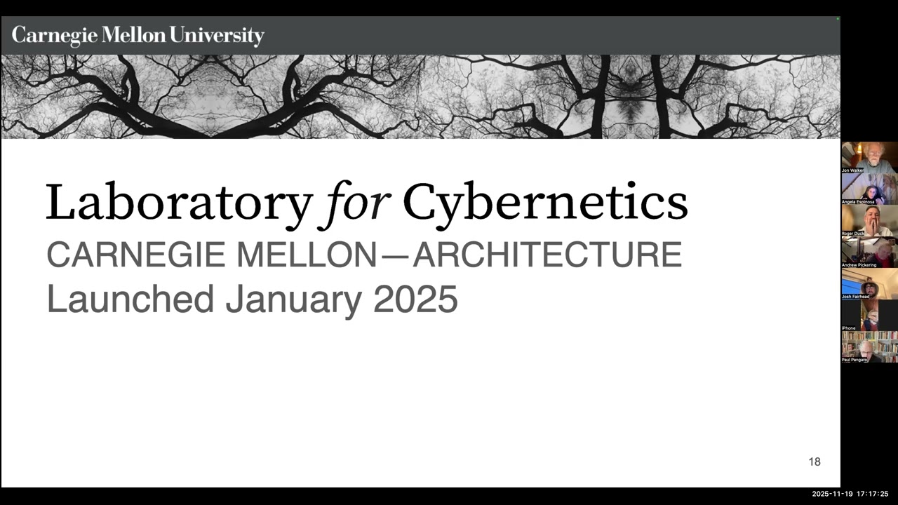 Paul Pangaro: Cybernetics Escapes the Laboratory: Planning a CollectiveAnti-Wicked Praxis