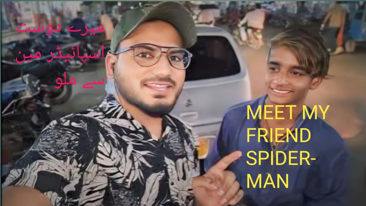 MEET MY FRIEND SPIDER-MAN