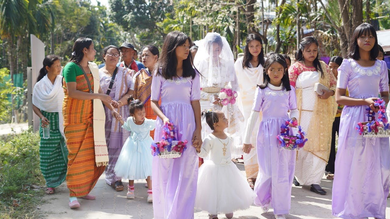 Bodo Christian wedding 💒