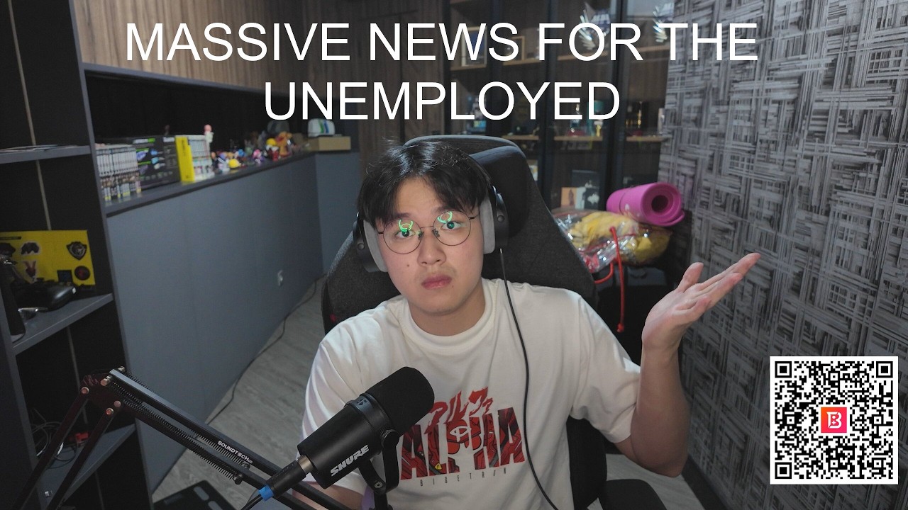 MASSIVE NEWS FOR THE UNEMPLOYEDDDD?!