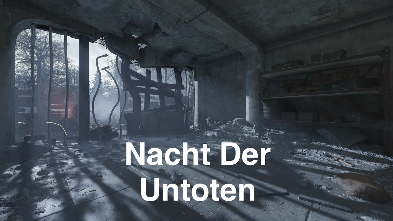 Call of Duty: Nacht Der Untoten Easter Eggs and Playthrough