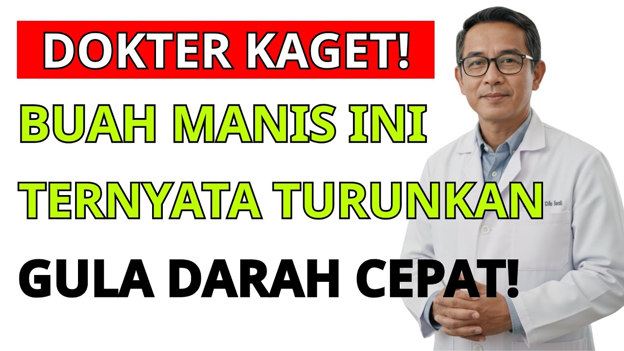 7 Buah Manis Ini DAPAT Menurunkan Gula Darah Secara Alami, Banyak yang Salah Paham!