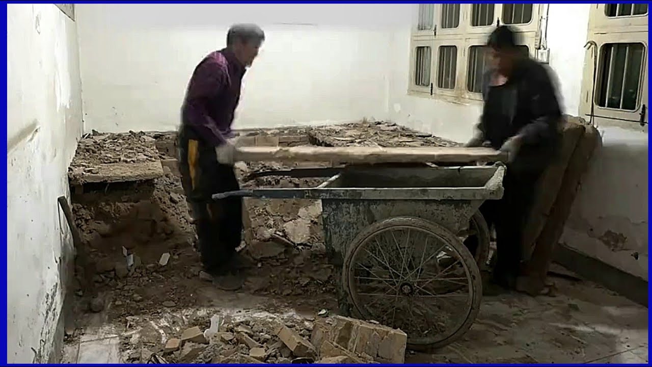 Renovate the old house to make it cleaner.