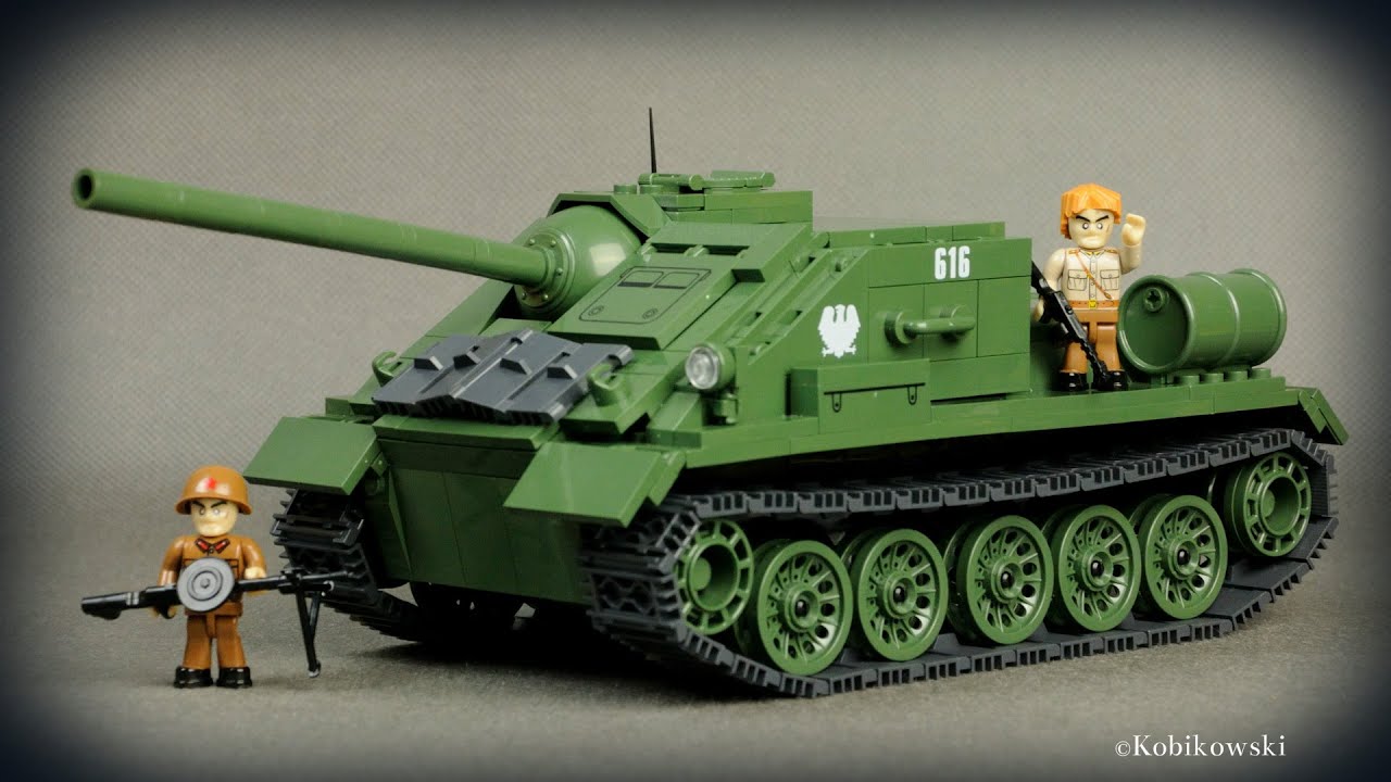 COBI SU-85 Bitwa o Berlin #22-25 / World of Tanks (3003) - recenzja