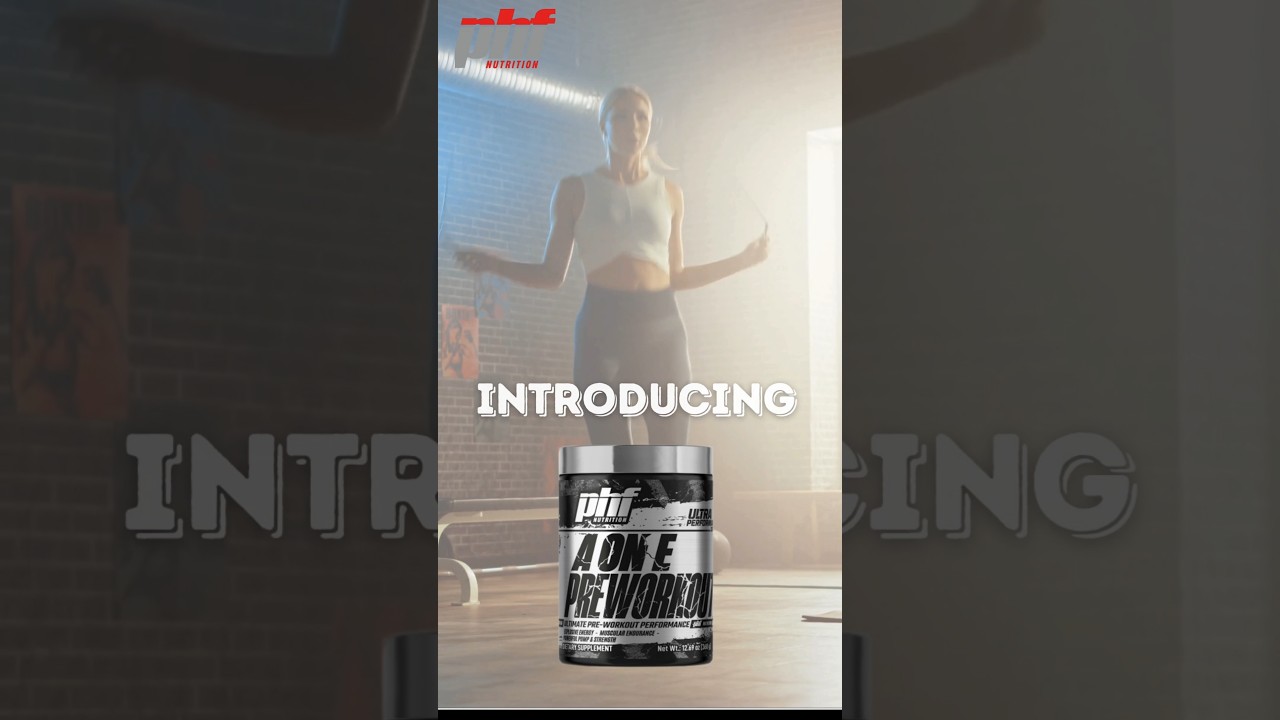 Strength, Endurance and Focus. Introducing PHF A One Pre Workout. 