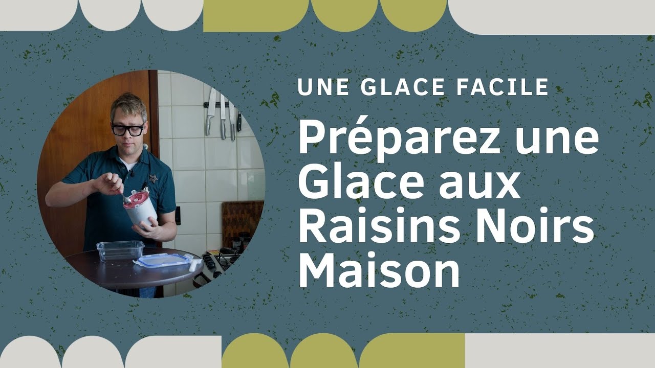 Préparez une Glace aux Raisins Noirs Maison : Fraîcheur Intense et Saveurs Gourmandes !
