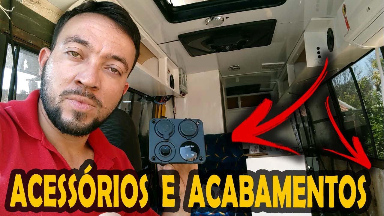 INSTALEI UM ACESSÓRIO QUE FACILITA MUITO NAS VIAGENS! - Construindo MotorHome #VÍDEO​​ 37