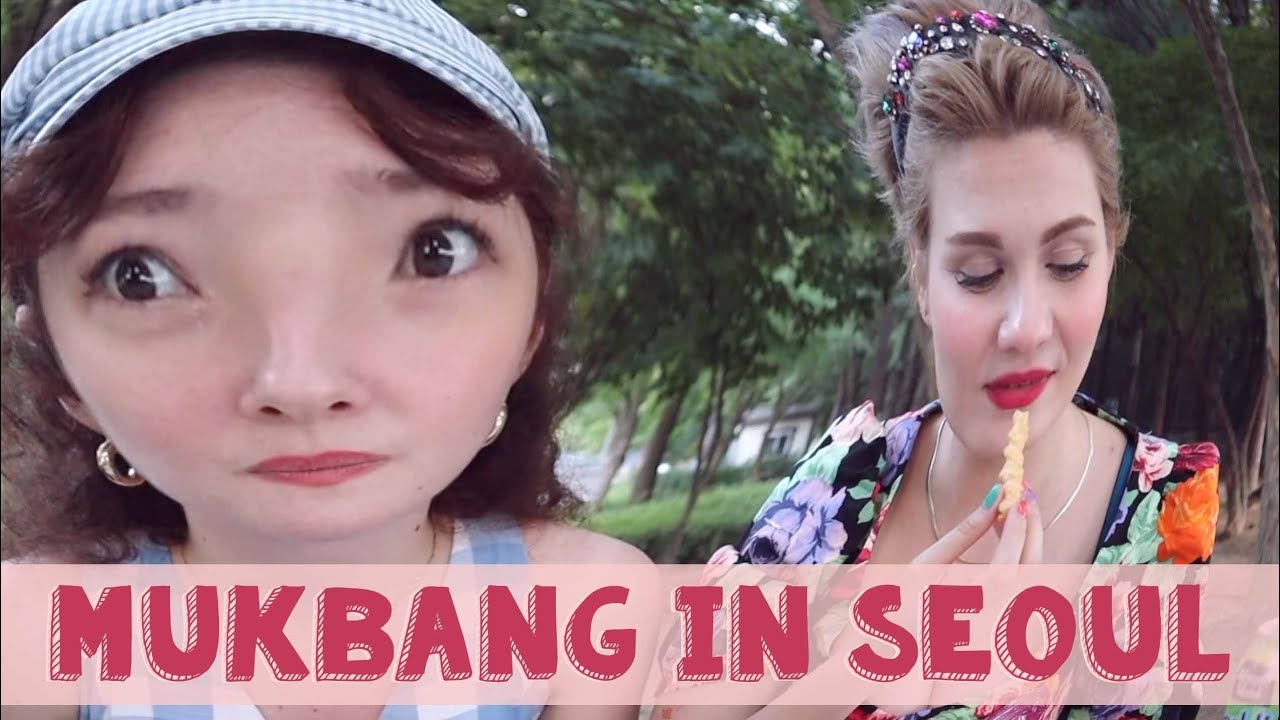 Seoul'de Yağmur'la Mukbang │ Soru & Cevap │ Kore Atıştırmalıklarını Denedik!