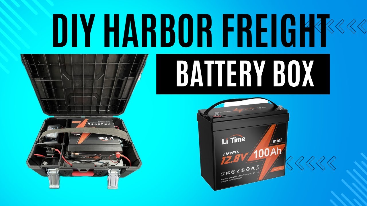 Harbor Freight DIY Battery Box Build
