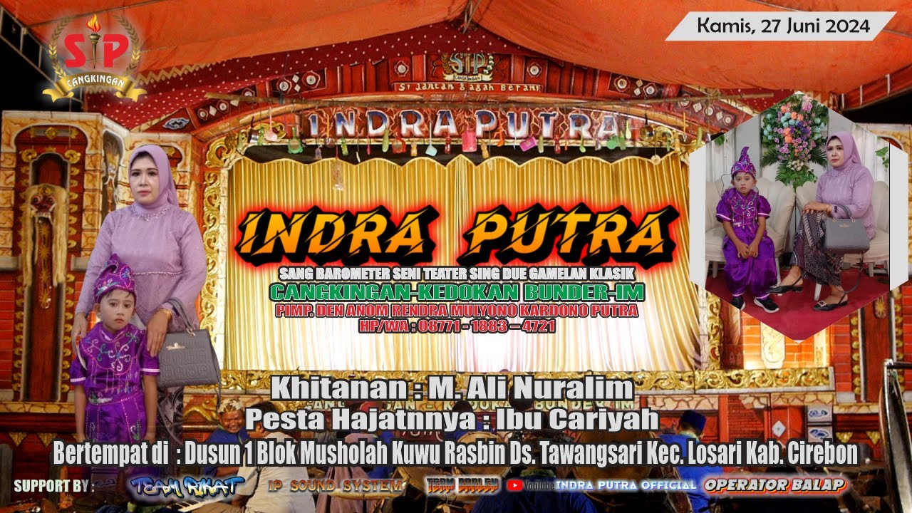 🔴 LIVE SANDIWARA INDRA PUTRA PESTA HAJATANYA IBU CARIYAH DESA TAWANGSARI EDISI MALAM