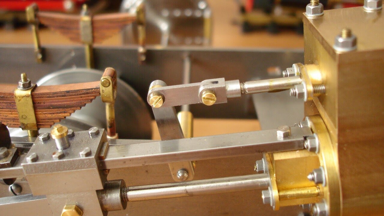 Building a live steam loco - Part 19 - Stephenson's Valve Gear