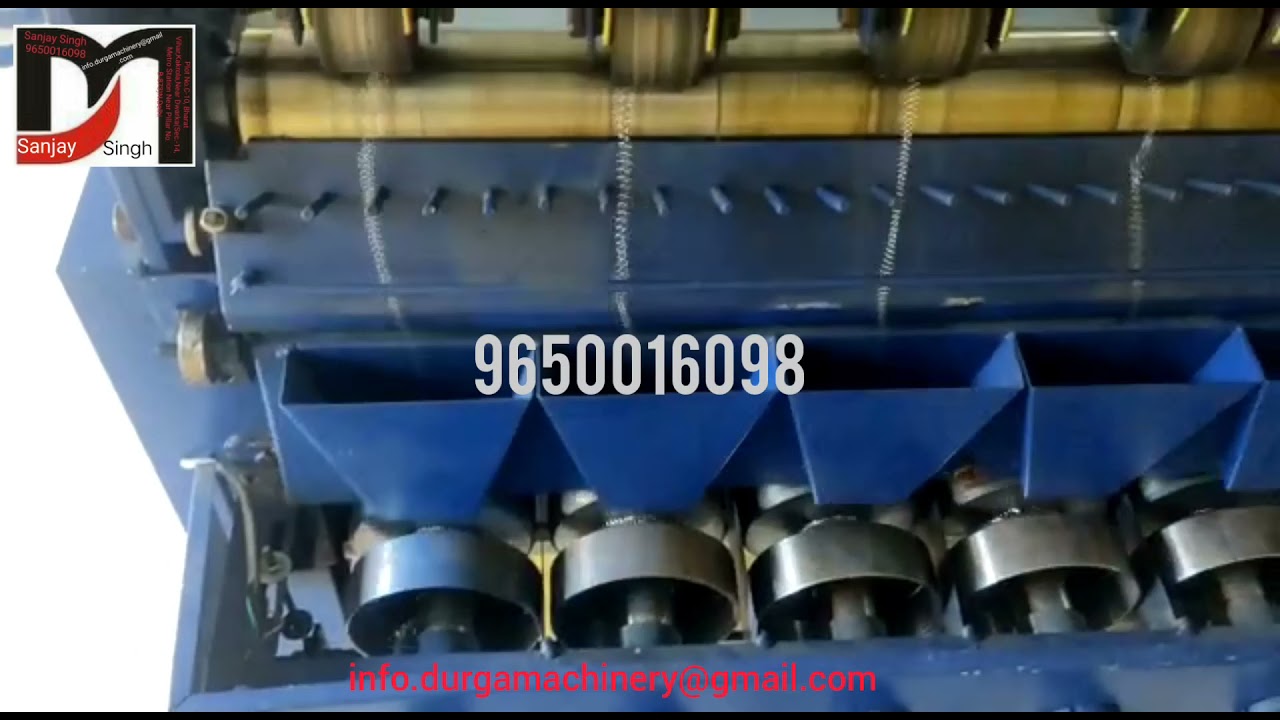 Fully Automatic Combined Scrubber Making Machine 6Head