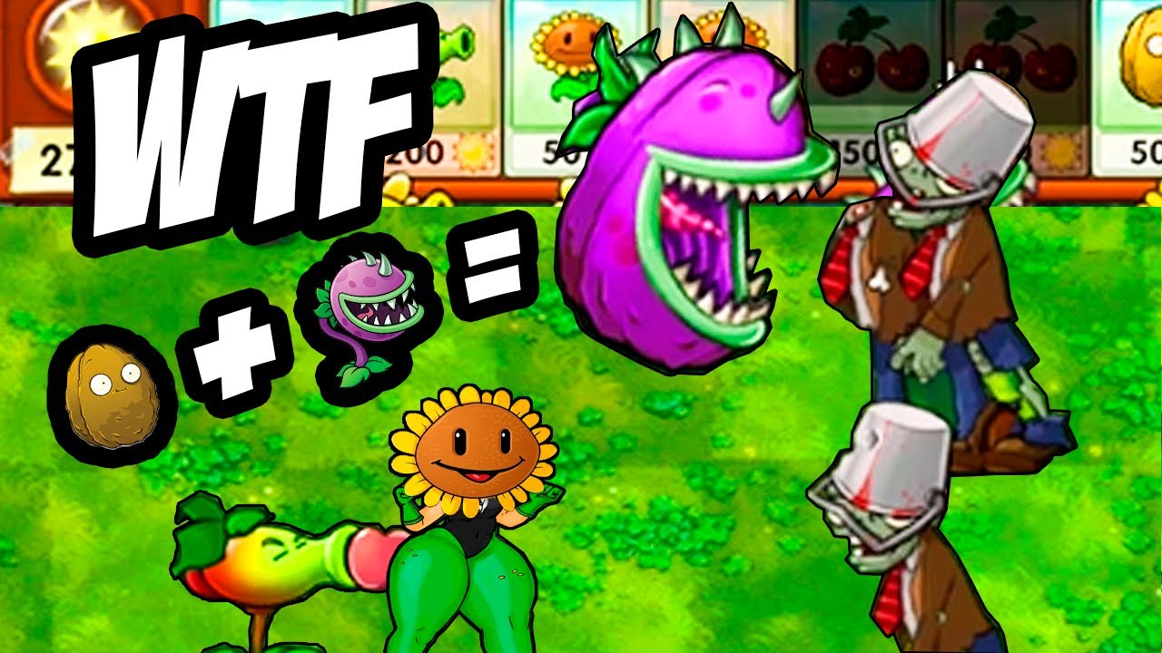 el NUEVO PVZ fusion es DEMASIADO RARO xdd
