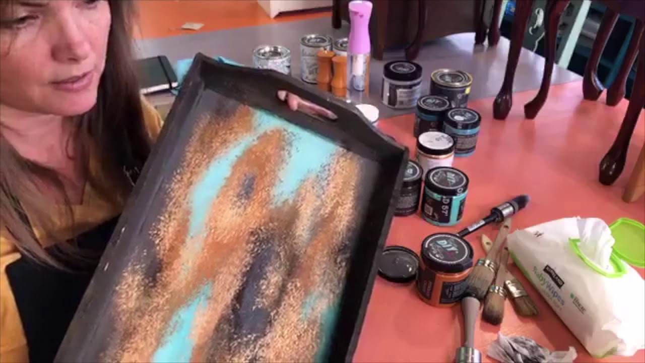 Faux Copper Patina